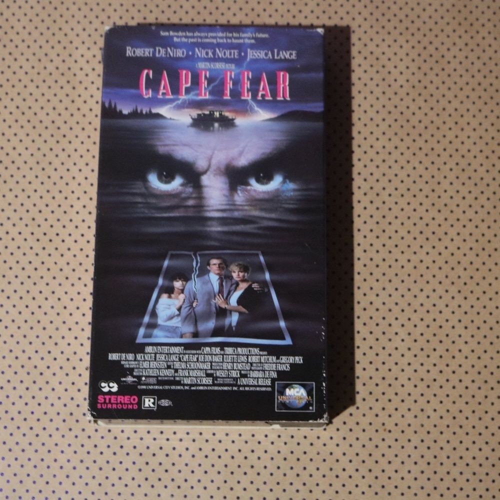 Cape Fear VHS
